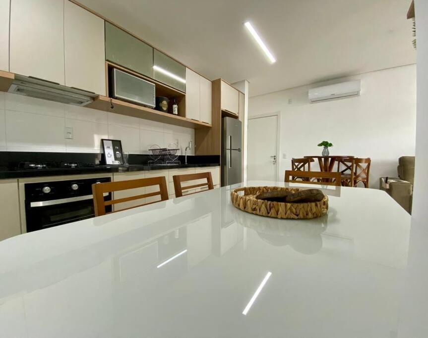 Apto 80M Da Praia Grande Vista Mar! Говернадор Селсо Рамос Екстериор снимка